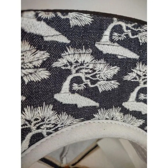 Ciano Farmer Baseball Hat Asian Embroidery Mesh Snapback Truckers Samurai - Picture 11 of 15